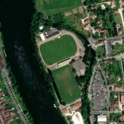 Vue satellite de Parking de l'Archipel à Cahors