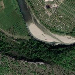 Vue satellite de Camping les Platanes à Saint-Alban-Auriolles