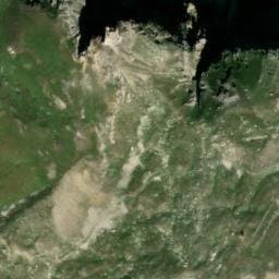 Vue satellite de Bivouac Roberto Bonelli à Val d'Oronaye