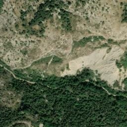 Vue satellite de Source du Rascle à Le Saix
