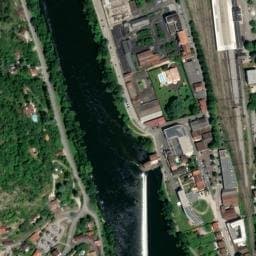 Vue satellite de Parking de Roquebillière à Cahors