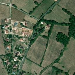 Vue satellite de Caselle (24) à Villeneuve