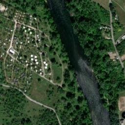 Vue satellite de Camping De Peyroche | Camping Ruoms à Saint-Alban-Auriolles