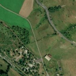 Vue satellite de Camping Domaine des Marmottes à Val d'Oronaye