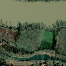 Vue satellite de Aire de camping car de Caumont-sur-Garonne à Taillebourg