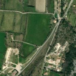 Vue satellite de Aire de Lagorce à Balazuc