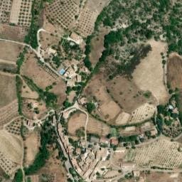 Vue satellite de Gîte d'Angèle à Villeperdrix