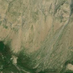 Vue satellite de Cabanes de la Bonne Fontaine à Saint-Pons