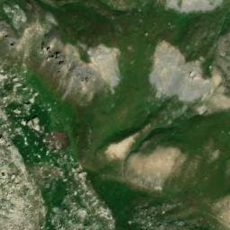 Vue satellite de Bergerie de l'Orrenaye à Val d'Oronaye