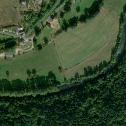 Vue satellite de CAMPING MUNICIPAL DE LA VALLEE à Banassac-Canilhac