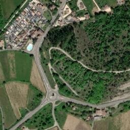 Vue satellite de Le Mas du Barry à Saint-Alban-Auriolles