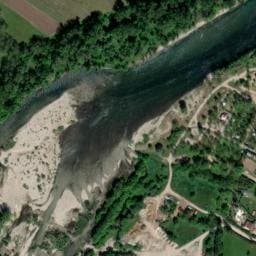 Vue satellite de Bivouac à Saint-Alban-Auriolles à Saint-Alban-Auriolles