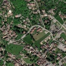Vue satellite de Aire camping-car Saint-Alban-Auriolles à Saint-Alban-Auriolles