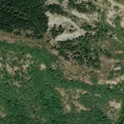 Vue satellite de Source des Oustaus à Barcillonnette