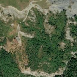 Vue satellite de Gîte des Oustaus à Barcillonnette