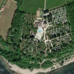 Vue satellite de Camping la Grand'Terre à Saint-Alban-Auriolles