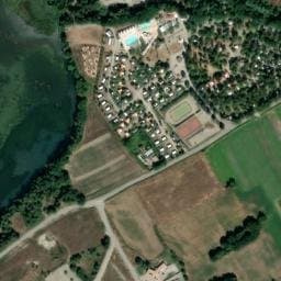 Vue satellite de Au Camping du Lac à Curbans