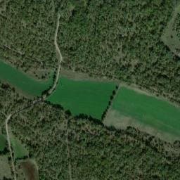 Vue satellite de Caselle (42) à Saint-Martin-Labouval