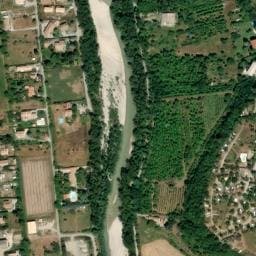 Vue satellite de Camping des Barillons à Le Bersac