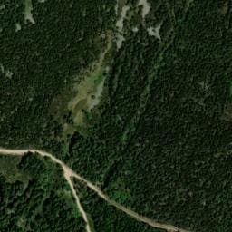 Vue satellite de Cabane du Mont Lozère à Cubiérettes