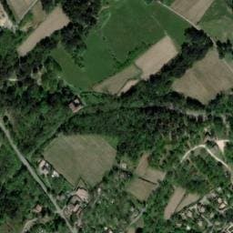 Vue satellite de Camping la Châtaigneraie à Chambonas