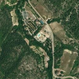 Vue satellite de Le Chambron à Aubres