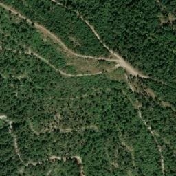 Vue satellite de Cabane des Quatre Chemins à Barcillonnette