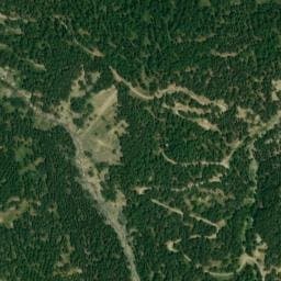 Vue satellite de Cabane de Champérous à Faucon-de-Barcelonnette