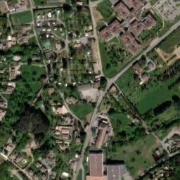 Vue satellite de Camping Castanhada à Chambonas