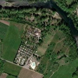 Vue satellite de Camping Lou Rouchetou à Chambonas
