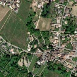 Vue satellite de Les Mazes à Saint-Alban-Auriolles