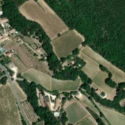 Vue satellite de Le Domaine de Cousignac à Saint-Montan