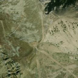 Vue satellite de Fort de dormillouse à Le Lauzet-Ubaye