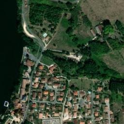 Vue satellite de Aire de camping-car à Sainte-Livrade-sur-Lot à Sainte-Livrade-sur-Lot