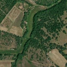 Vue satellite de Abri de la Quintarde à Flaujac-Poujols