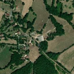 Vue satellite de Cazelle (10) à Villeneuve