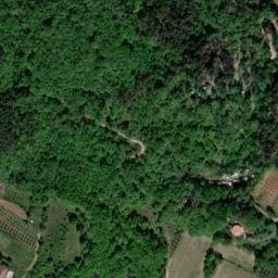 Vue satellite de Camping les Blaches à Chandolas