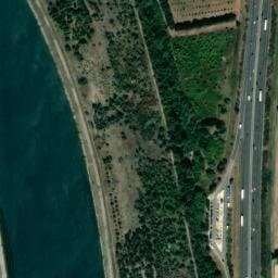 Vue satellite de Aire de Pierrelatte à Chantemerle-lès-Grignan