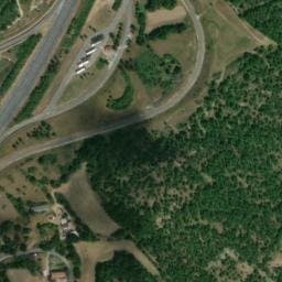 Vue satellite de Aire de la Combe du Tréboulou-Est à Laburgade