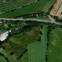 Vue satellite de Aire de repos à Belcastel à Belcastel