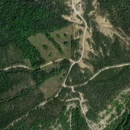 Vue satellite de Abri du col du Roure à Ribeyret