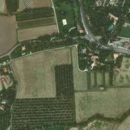 Vue satellite de Aire de repos à Colonzelle à Colonzelle