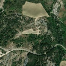 Vue satellite de Flower Camping Les Hauts de Rosans à Rosans
