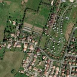 Vue satellite de Camping Lot et Bastides à Pujols
