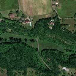 Vue satellite de Aire du Château de Miraval à Porte-du-Quercy