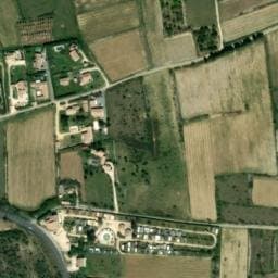 Vue satellite de Camping Carrefour de l'Ardèche à Saint-Remèze