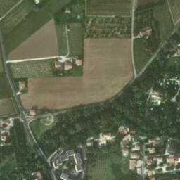Vue satellite de La Coronne à Rousset-les-Vignes