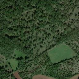 Vue satellite de Caselle (49) à Saillac