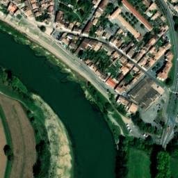 Vue satellite de Aire de camping-car à Tonneins à Tonneins