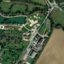 Vue satellite de Camping Lac de Ferrié à Saint-Sylvestre-sur-Lot